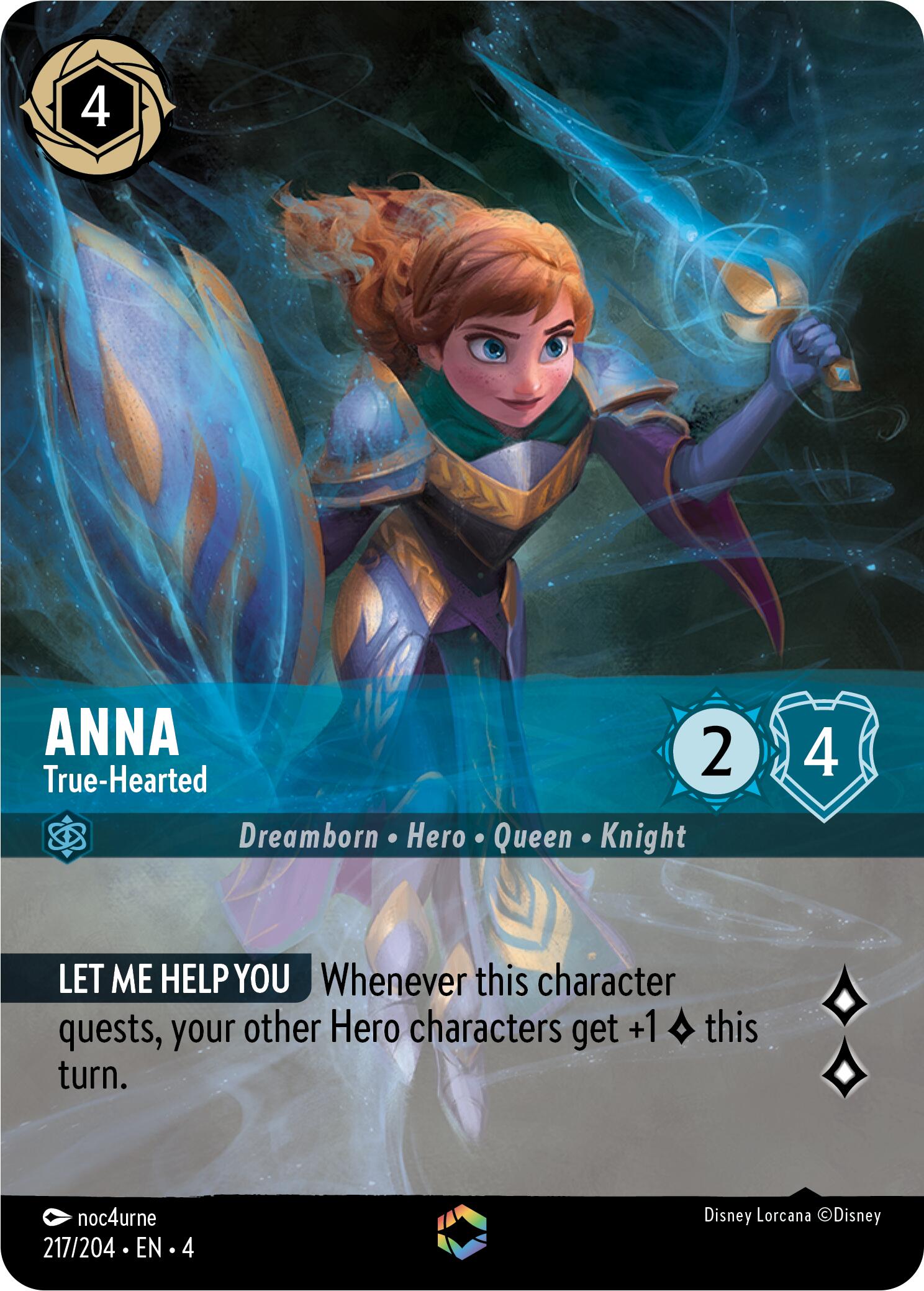 Anna - True-Hearted (Enchanted) (217/204) [Ursula's Return]