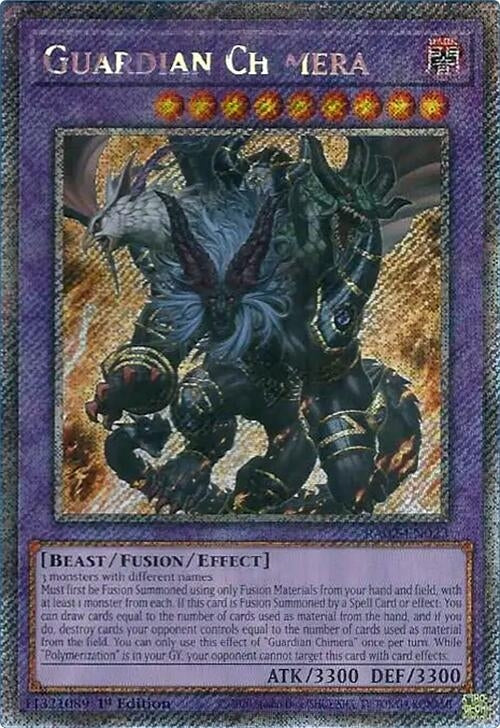 Image for Guardian Chimera (Platinum Secret Rare) (2023) (RA02)