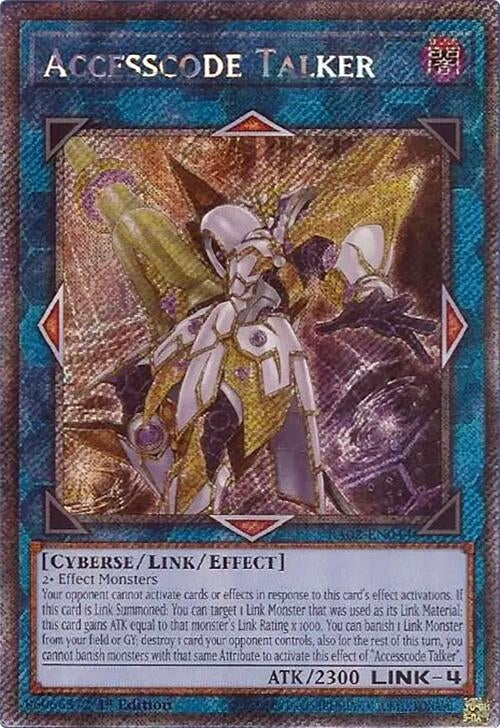 Image for Accesscode Talker (Platinum Secret Rare) (2044) (RA02)