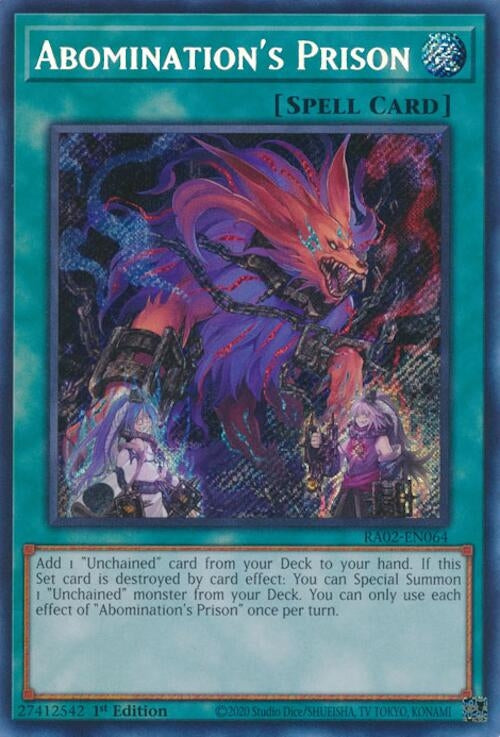Image for Abomination's Prison (Secret Rare) (2064) (RA02)