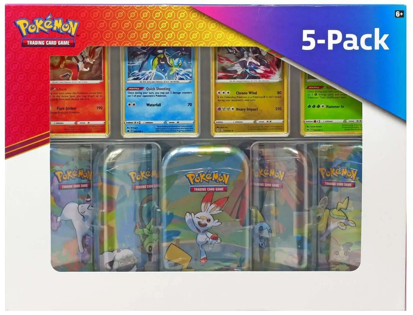 Image for Galar Pals Mini Tins 5-Pack - Pokemon