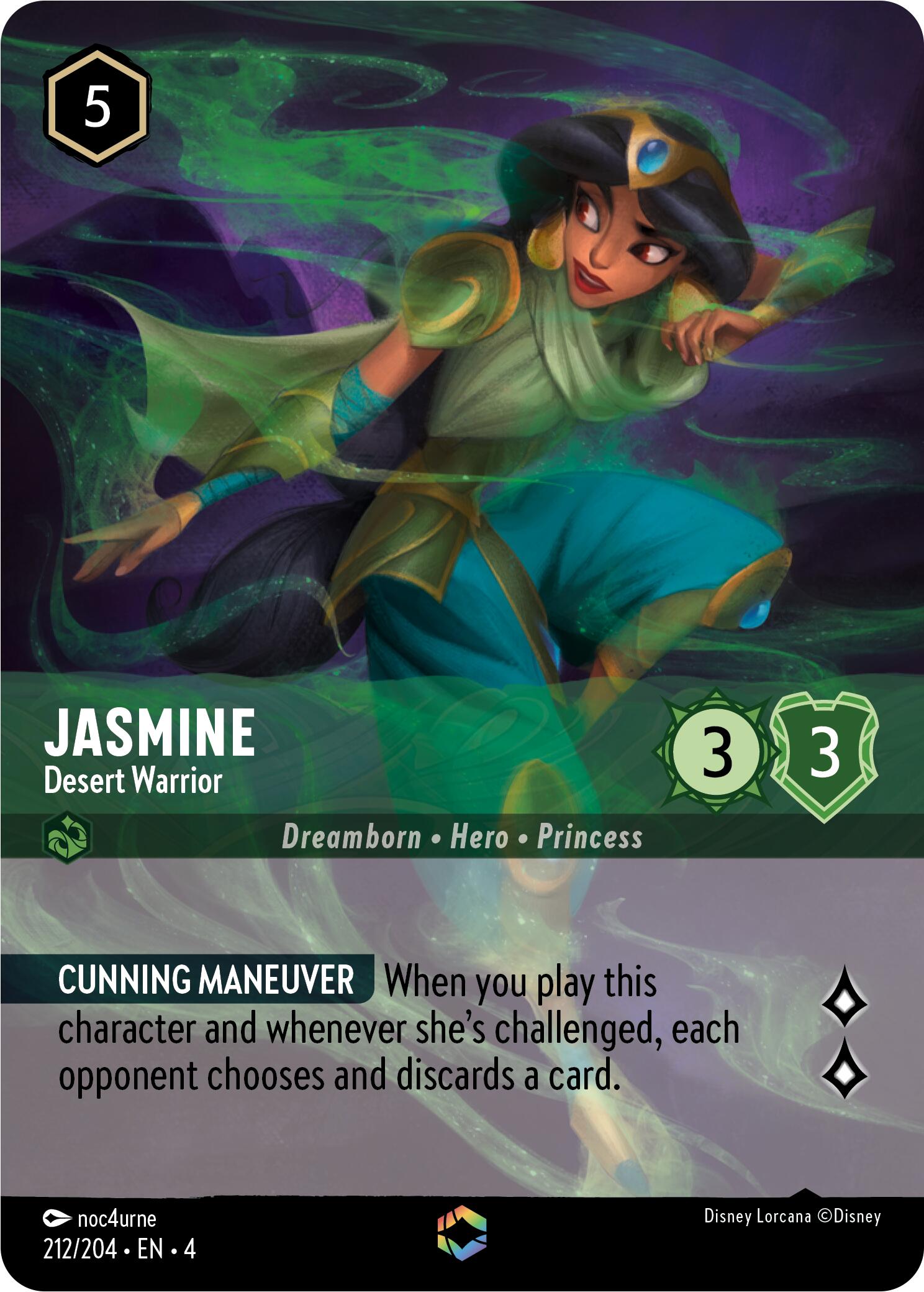 Jasmine - Desert Warrior (Enchanted)