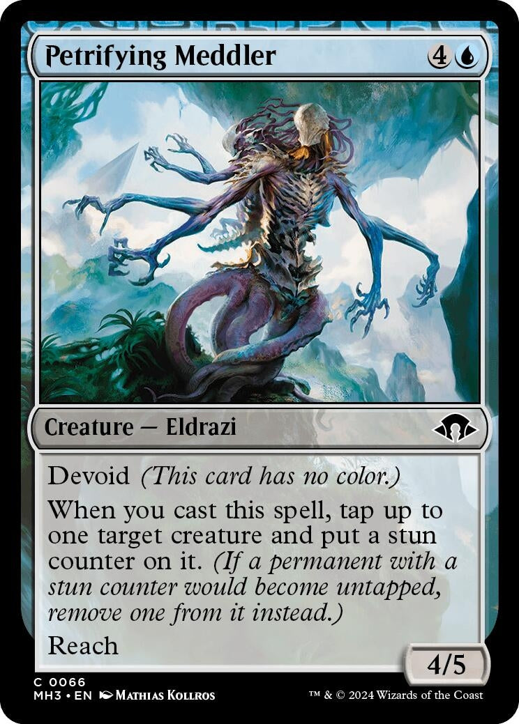 Image for Petrifying Meddler (66) (MH3)