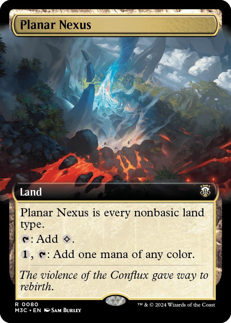 Image for Planar Nexus (Extended Art) (Ripple Foil) (80) [Commander: Modern Horizons 3]