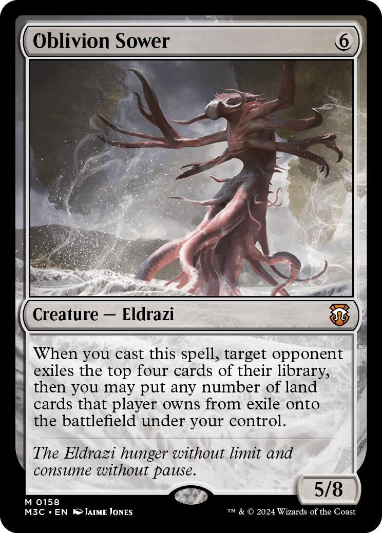 Image for Oblivion Sower (Ripple Foil) (158) [Commander: Modern Horizons 3]