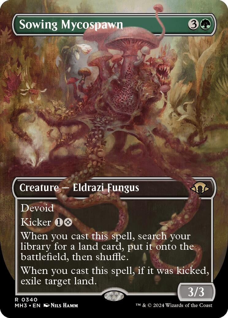 Image for Sowing Mycospawn (Borderless) (340) (MH3)