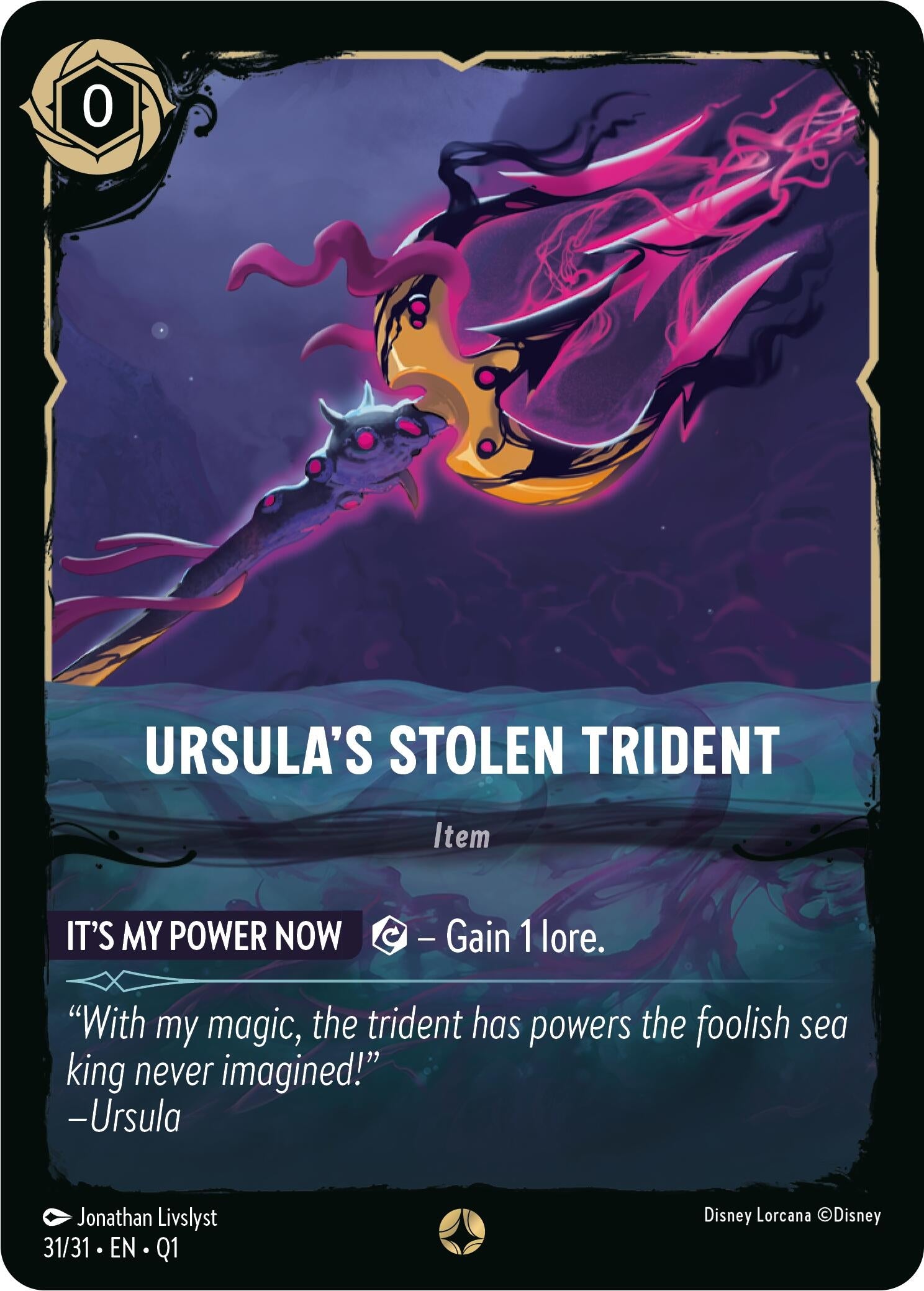 Image for Ursula's Stolen Trident (31) (Q1)