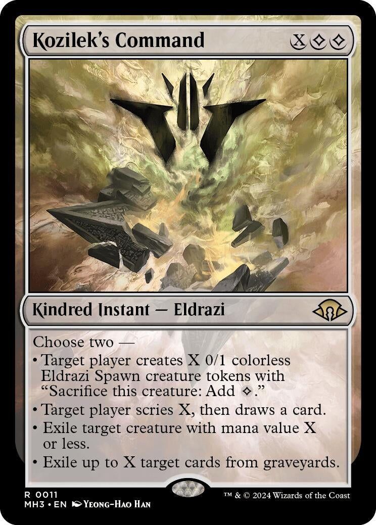 Image for Kozilek's Command (11) (MH3)