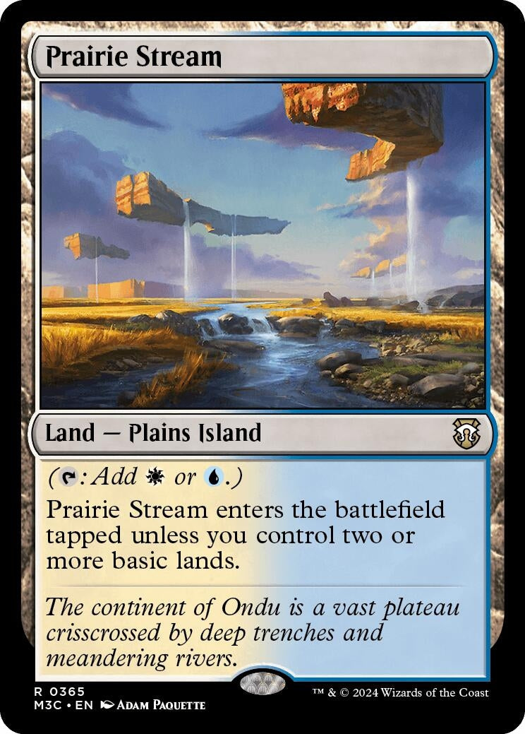 Image for Prairie Stream (365) [Commander: Modern Horizons 3]