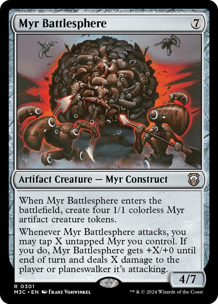 Image for Myr Battlesphere (301) [Commander: Modern Horizons 3]