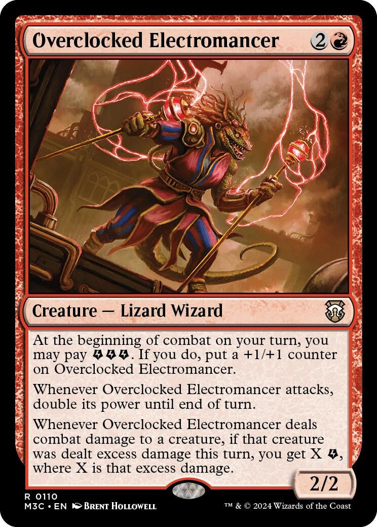 Image for Overclocked Electromancer (110) [Commander: Modern Horizons 3]