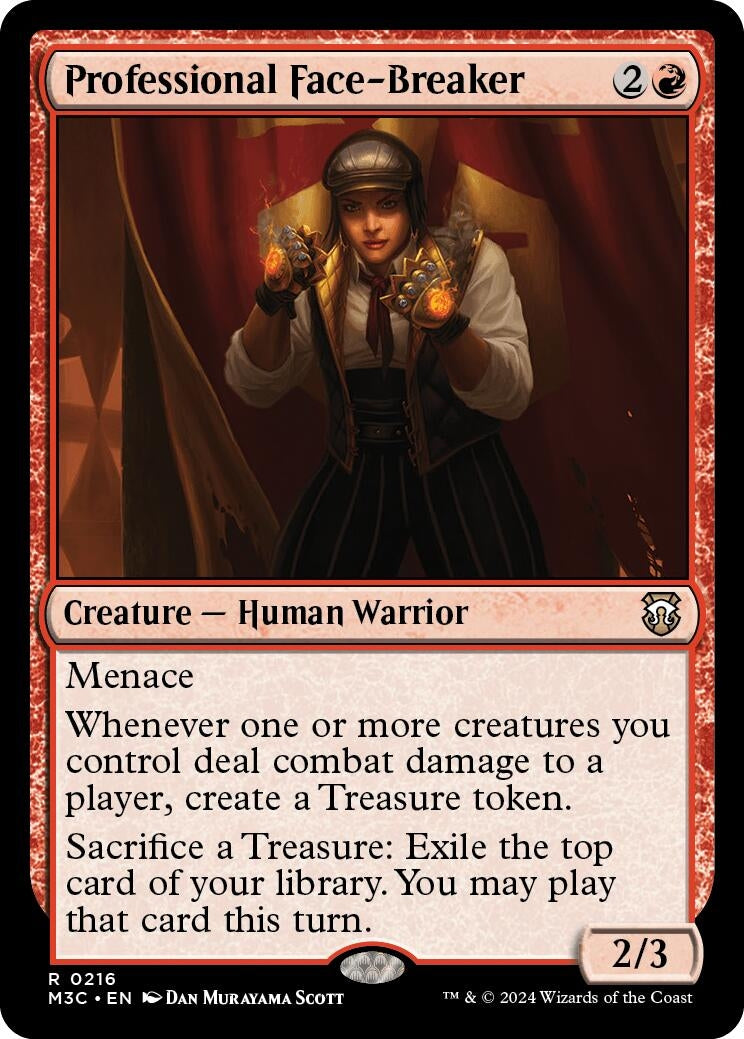 Image for Professional Face-Breaker (216) [Commander: Modern Horizons 3]