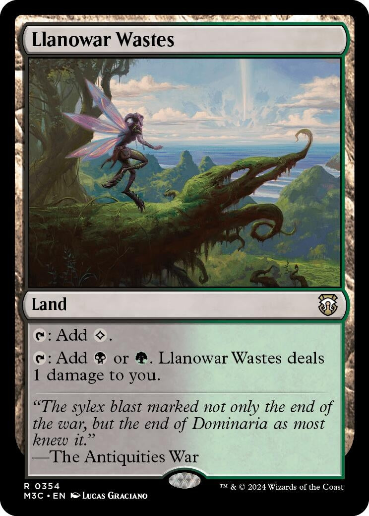 Image for Llanowar Wastes (354) [Commander: Modern Horizons 3]
