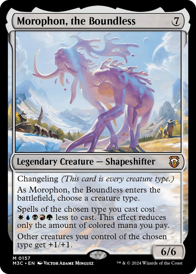 Image for Morophon, the Boundless (157) [Commander: Modern Horizons 3]