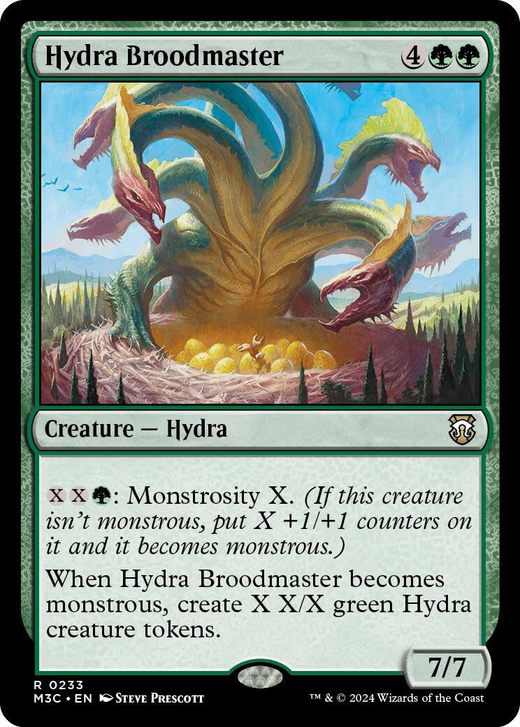 Image for Hydra Broodmaster (233) [Commander: Modern Horizons 3]