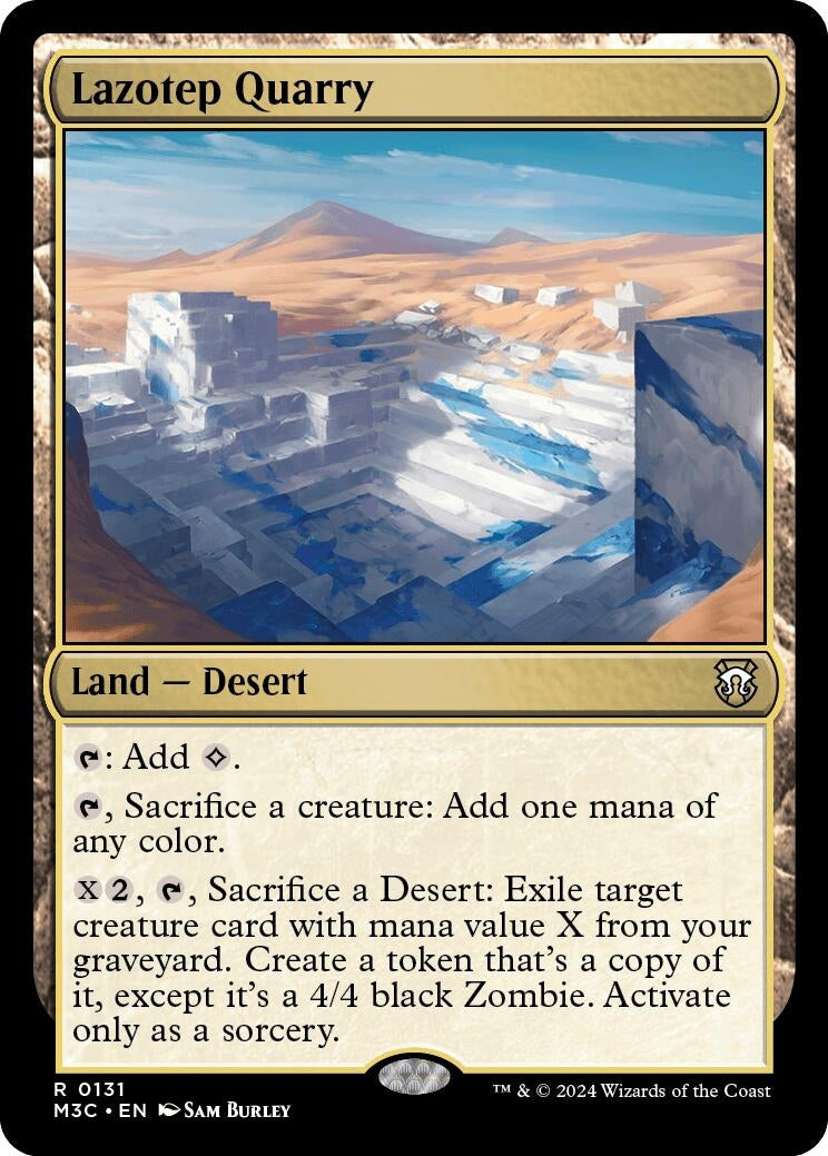 Image for Lazotep Quarry (131) [Commander: Modern Horizons 3]