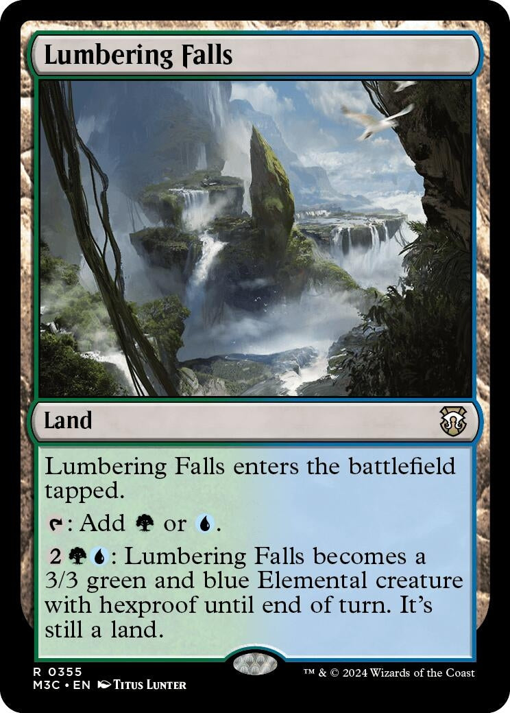 Image for Lumbering Falls (355) [Commander: Modern Horizons 3]