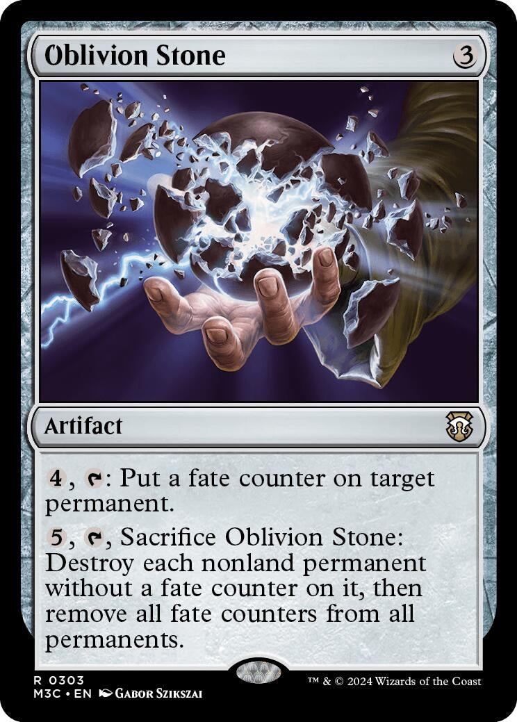Image for Oblivion Stone (303) [Commander: Modern Horizons 3]