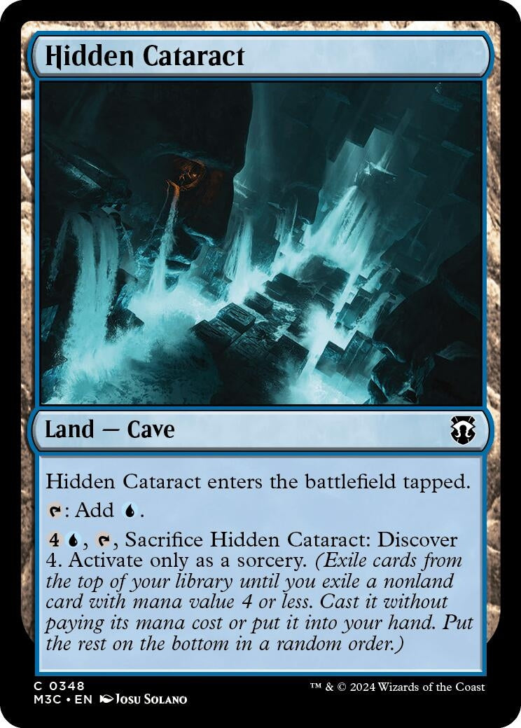 Image for Hidden Cataract (Ripple Foil) (348) [Commander: Modern Horizons 3]