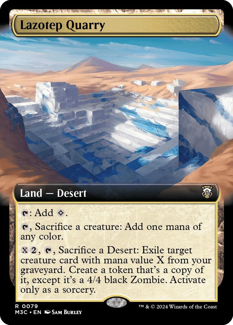 Image for Lazotep Quarry (Extended Art) (79) [Commander: Modern Horizons 3]