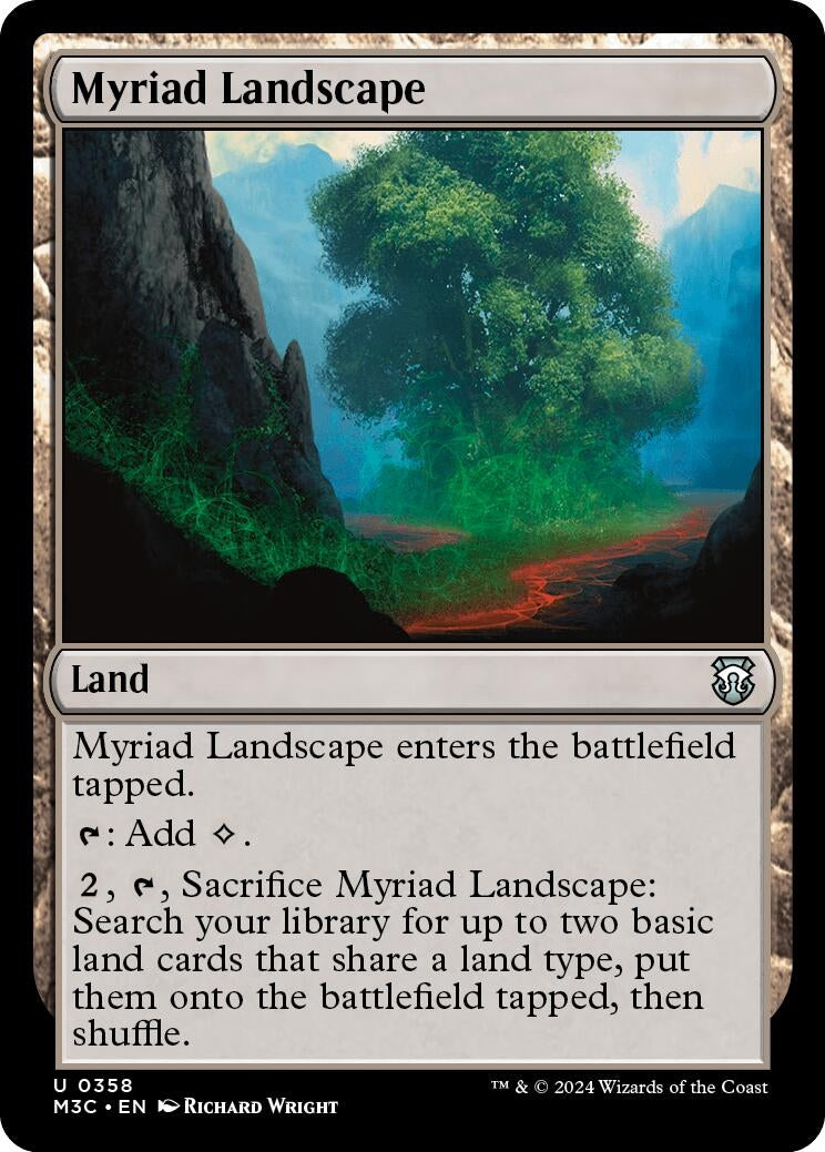Image for Myriad Landscape (358) [Commander: Modern Horizons 3]