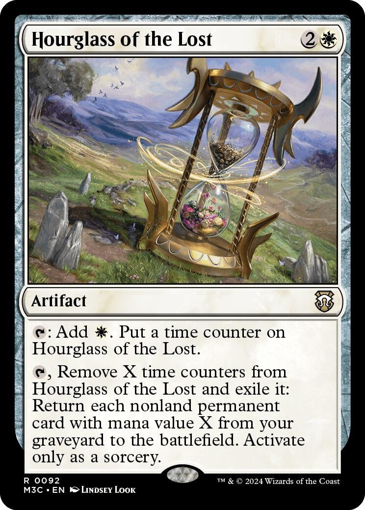 Image for Hourglass of the Lost (Ripple Foil) (92) [Commander: Modern Horizons 3]