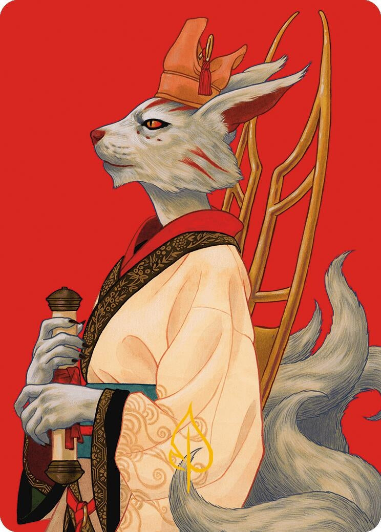 Image for Pearl-Ear, Imperial Advisor Art Card (Gold-Stamped Signature) (45) [Art Series: Modern Horizons 3]