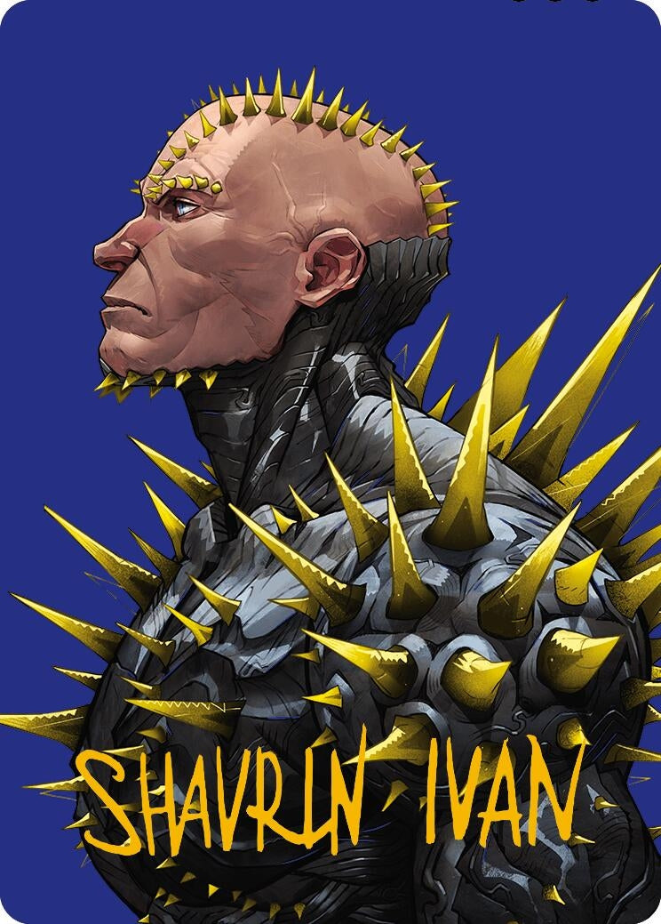 Image for K'rrik, Son of Yawgmoth Art Card (Gold-Stamped Signature) (47) [Art Series: Modern Horizons 3]