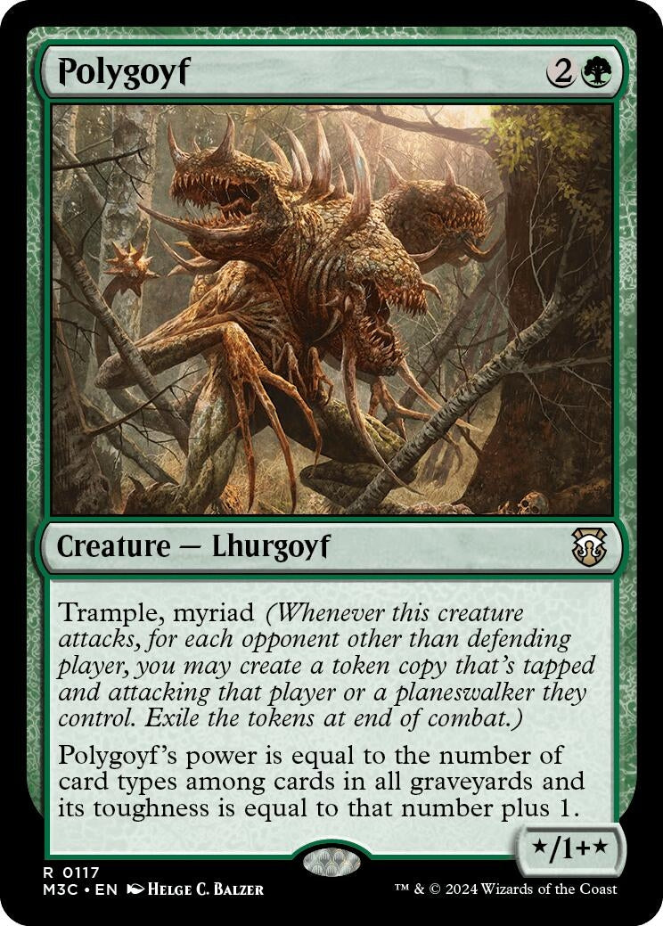 Image for Polygoyf (117) [Commander: Modern Horizons 3]