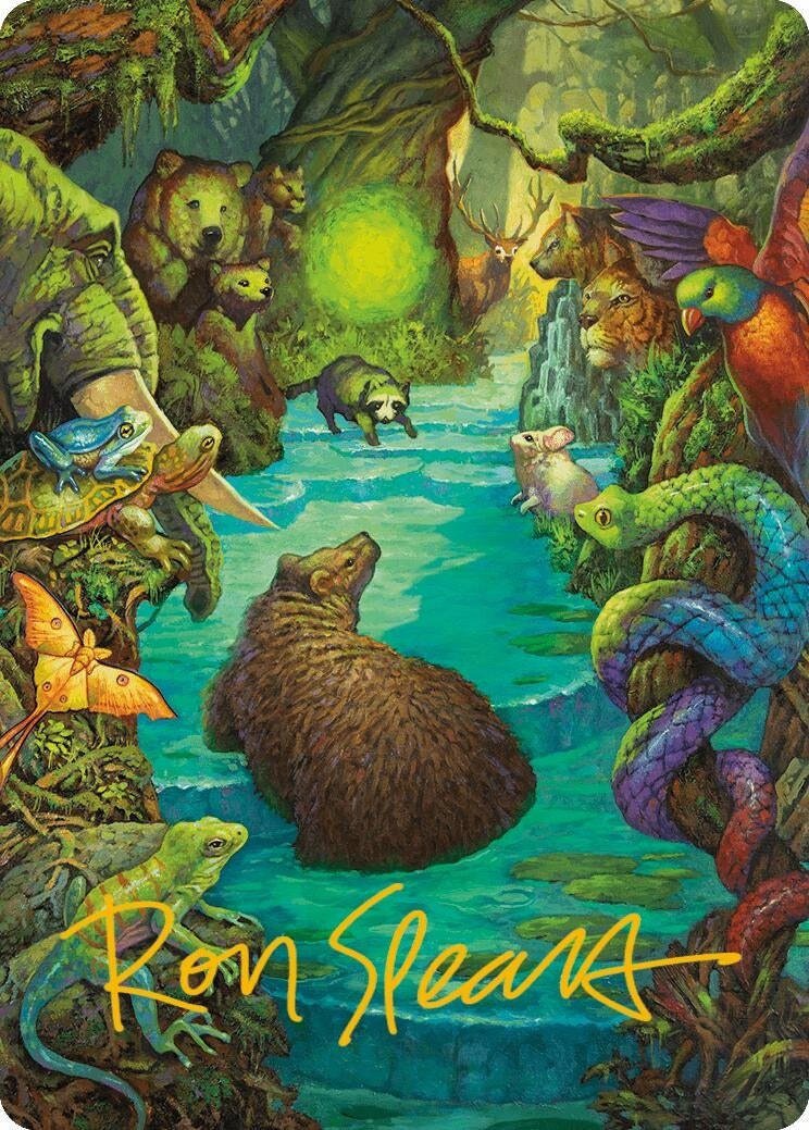 Image for Primal Prayers Art Card (Gold-Stamped Signature) (39) [Art Series: Modern Horizons 3]