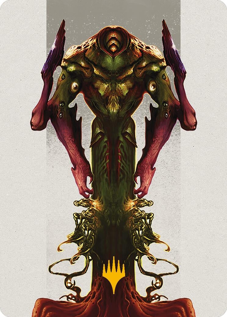 Image for Kozilek, the Broken Reality Art Card (Gold-Stamped Planeswalker Symbol) (51) [Art Series: Modern Horizons 3]