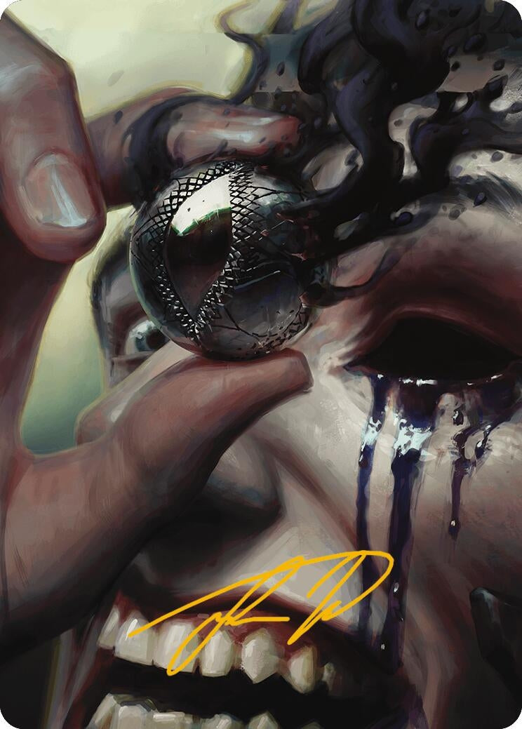 Image for Jet Medallion Art Card (Gold-Stamped Signature) (42) [Art Series: Modern Horizons 3]