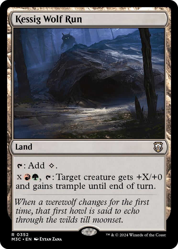 Image for Kessig Wolf Run (Ripple Foil) (352) [Commander: Modern Horizons 3]