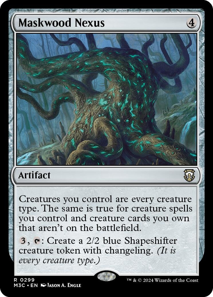 Image for Maskwood Nexus (Ripple Foil) (299) [Commander: Modern Horizons 3]