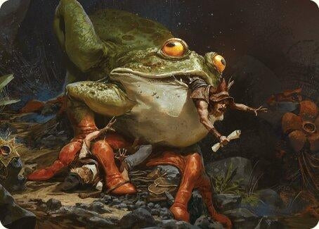 Image for Rampant Frogantua Art Card (32) [Art Series: Modern Horizons 3]