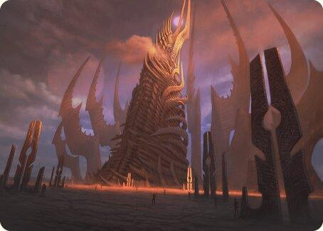 Image for Phyrexian Tower Art Card (23) [Art Series: Modern Horizons 3]