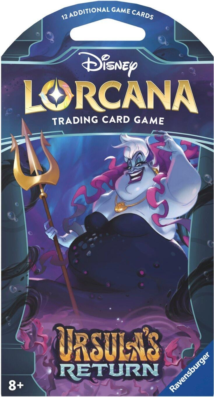 Image for Disney Lorcana: Ursula's Return Sleeved Booster Pack [4]