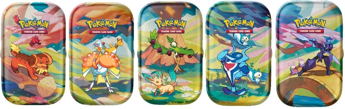 Image for Vibrant Paldea Mini Tin [Set of 5] - Pokemon
