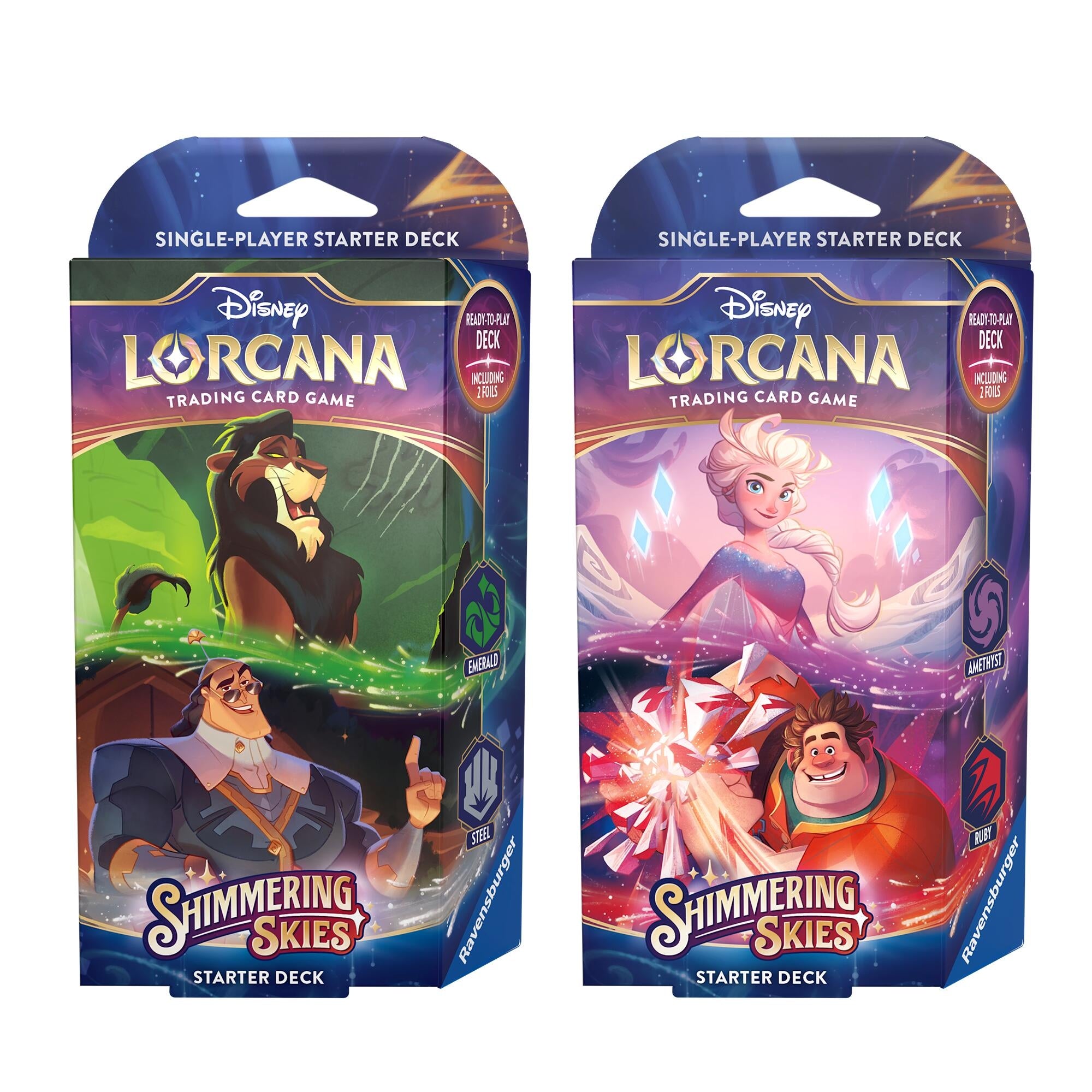 Image for Disney Lorcana: Shimmering Skies Starter Deck [Set of 2] [5]