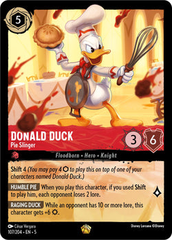 Collection of Donald Duck - Pie Slinger (107/204) [Shimmering Skies] in a gallery layout