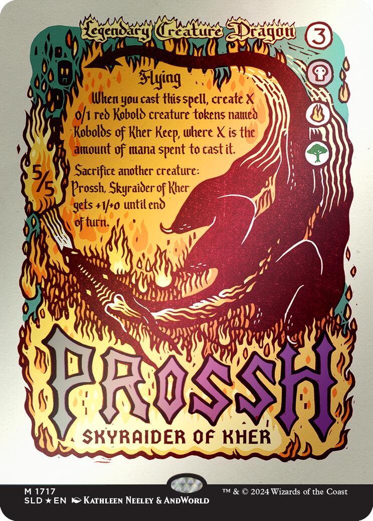 Prossh, Skyraider of Kher (Rainbow Foil)