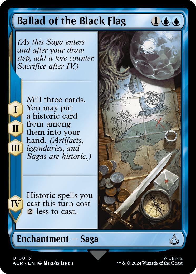 Image for Ballad of the Black Flag (13) (ACR)