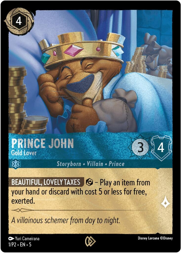 Image for Prince John - Gold Lover (1) (DLPC)