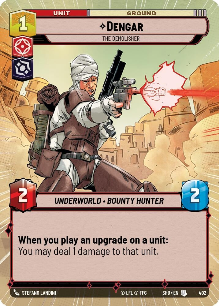 Image for Dengar - The Demolisher (Hyperspace) (402) (SHD)