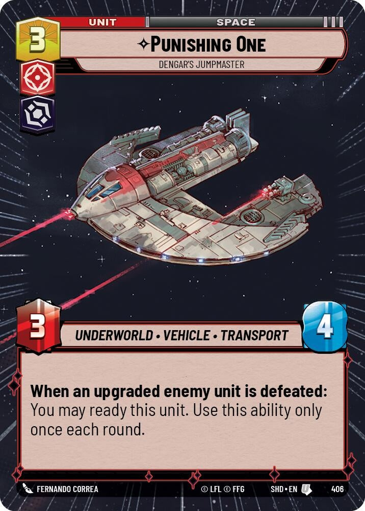 Image for Punishing One - Dengar's Jumpmaster (Hyperspace) (406) (SHD)