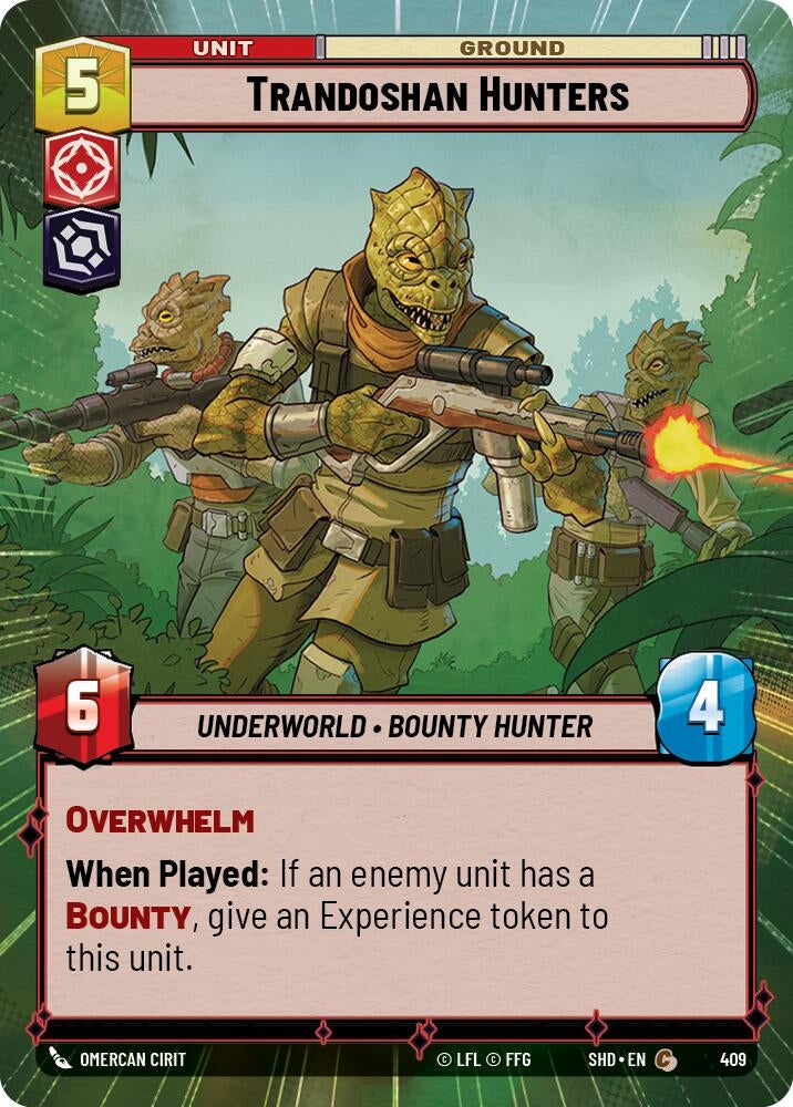 Image for Trandoshan Hunters (Hyperspace) (409) (SHD)