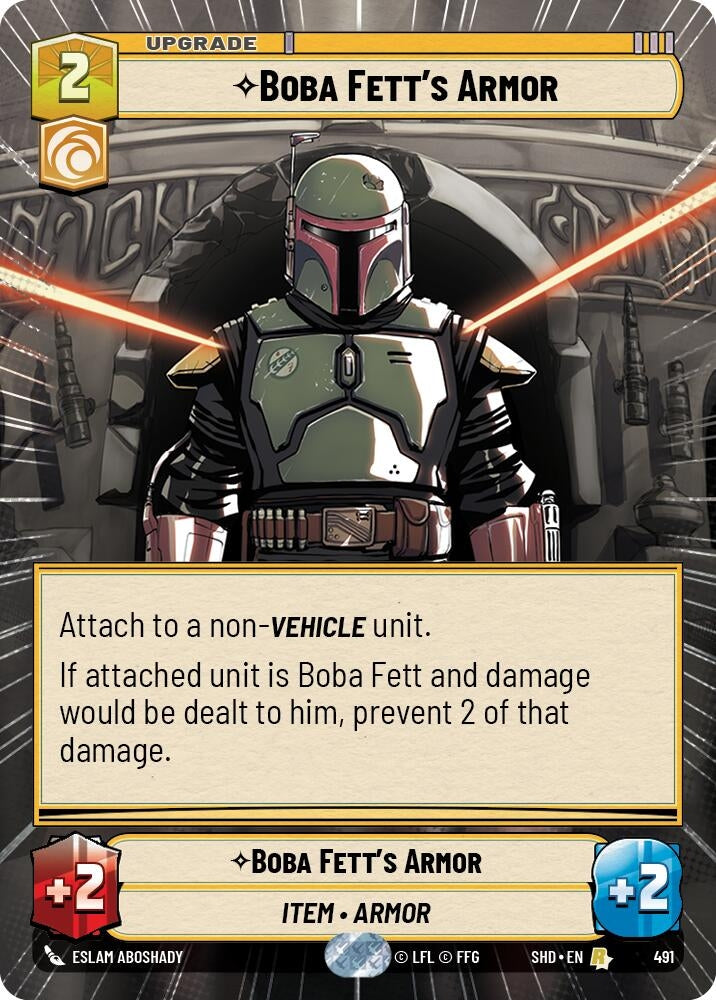 Image for Boba Fett's Armor (Hyperspace) (491) (SHD)