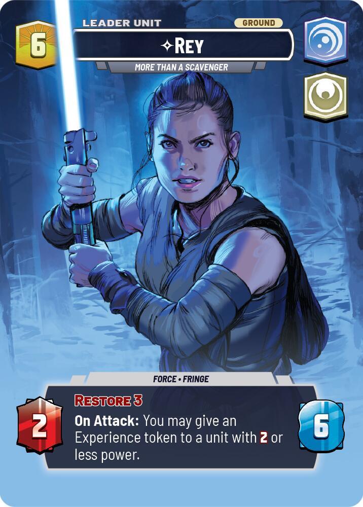 Rey - More Than a Scavenger (Showcase) (Back)