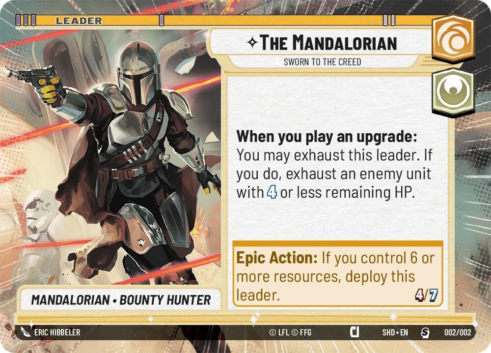 Image for The Mandalorian - Sworn To The Creed (Hyperspace) (2) (PRE)