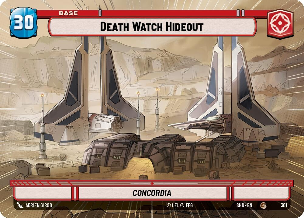 Image for Death Watch Hideout // Shield (Hyperspace) (301) (SHD)